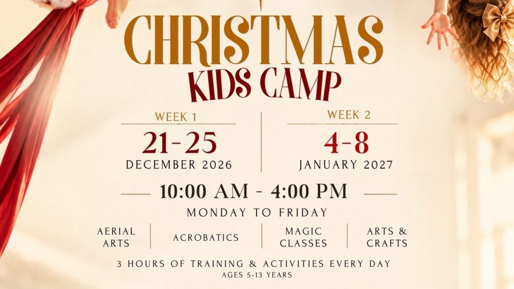 Christmas Kids Camp, 21–25 December 2026 and 4–8 January 2027, AirGym.Family Koh Samui